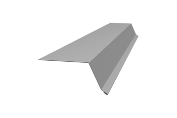 Планка капельник 100х55 Grand Line 0,45 PE-Double с пленкой RAL 9003 сигнальный белый (2м)