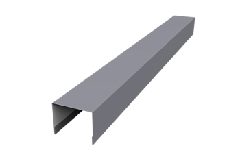 Крышка для забора жалюзи Palermo Grand Line 0,5 Satin RAL 7004 сигнальный серый (3м)