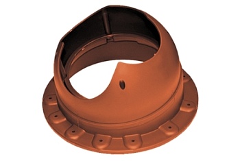 Элемент проходной Krovent Base-VT Seam 110 красно-коричневый