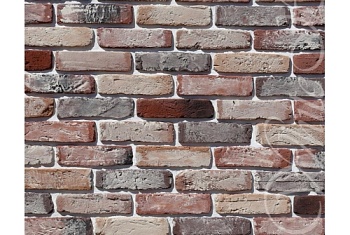 Рядовая плитка White Hills Design Берн брик 398-90 с расшивкой 1,2 см