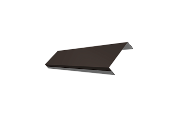 Ламель обратная 100 забора жалюзи Texas Grand Line 0,5 Drap RR 32 темно-коричневый