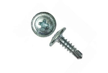Саморез ПШС 4,2х16 (1000шт) шлиц PH2 цинк (пакет)