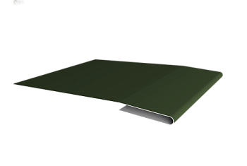 Планка начальная Grand Line 0,5 Satin Matt TX RAL 6020 хромовая зелень (3м)