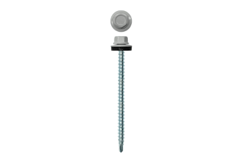 Саморез кровельный 4,8х70 (100шт) сверло №1 RAL 7035
