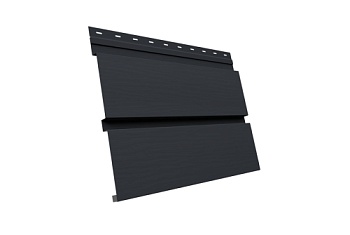 Квадро Брус 3D Grand Line 0,5 Satin Matt TX с пленкой RAL 7024 мокрый асфальт