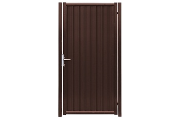 Калитка Estet 2,0х1 RAL 8017